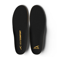 HUNDRED Vent Comfort Insoles, Black/Orange | Breathable Honeycomb Cushion Insole with Shock Absorption & Arch Support - Best Price online Prokicksports.com