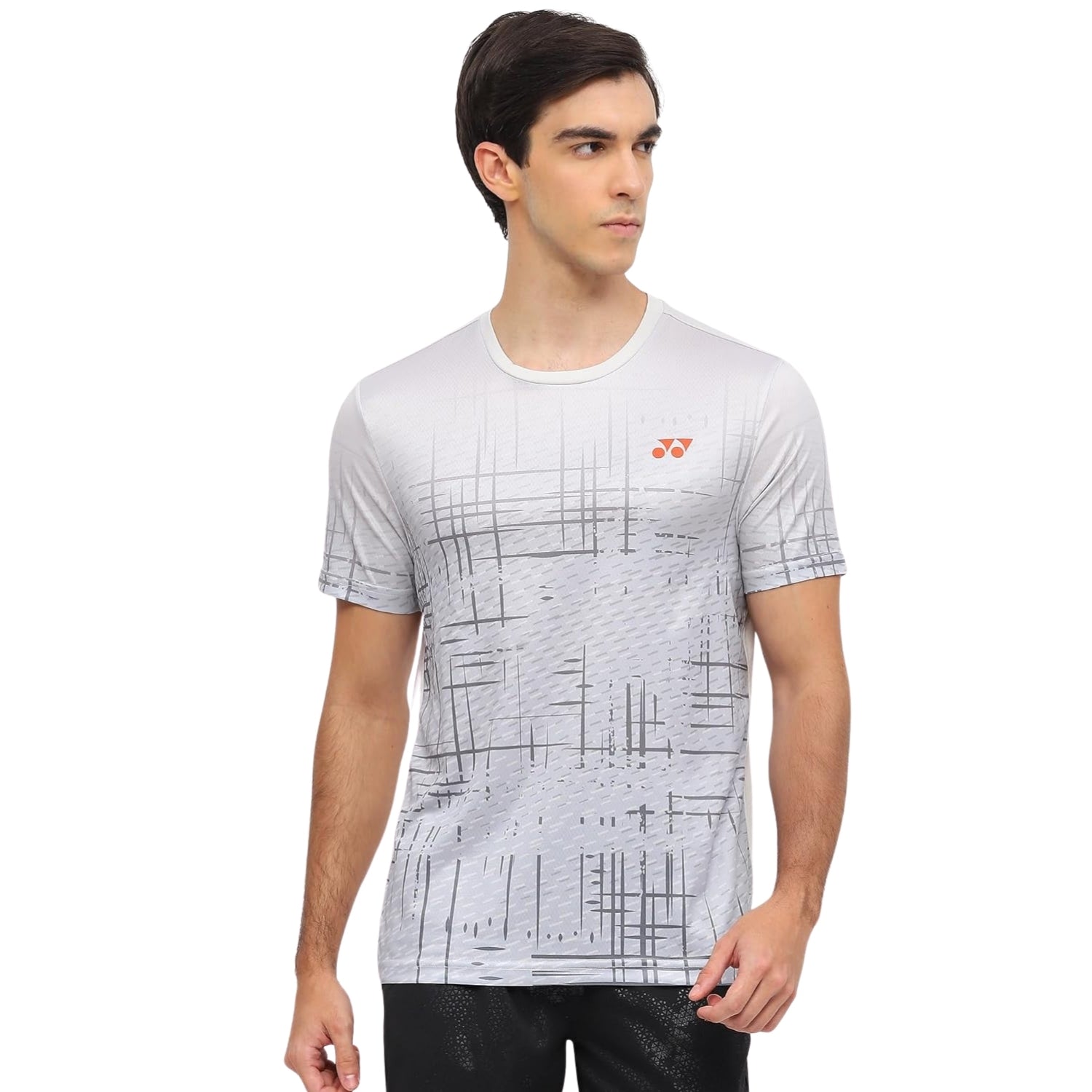 Yonex 2968 Men’s Round Neck T‑Shirt – TruDry Quick‑Dry Polyester Essentia 3 Badminton/Tennis Tee - Best Price online Prokicksports.com