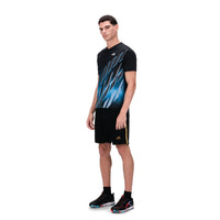 Hundred HBTS-5M268 V-Neck Badminton T-Shirt – Men Quick Dry Lightweight Sports Tee for Badminton, Gym & Training - Best Price online Prokicksports.com