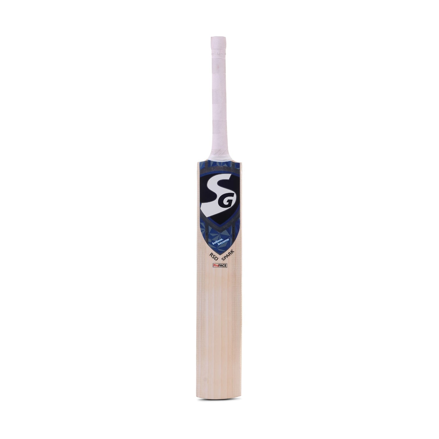 SG RSD Spark Kashmir Willow Cricket Bat | Traditional Shape, Thick Edges, Premium Grip - Best Price online Prokicksports.com