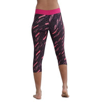 Speedo JF HypbmAOP Swim Capri – True Navy/Electric Pink/Fandango Pink | Chlorine-Resistant Capri with Stretch Fit & Sun Protection - Best Price online Prokicksports.com