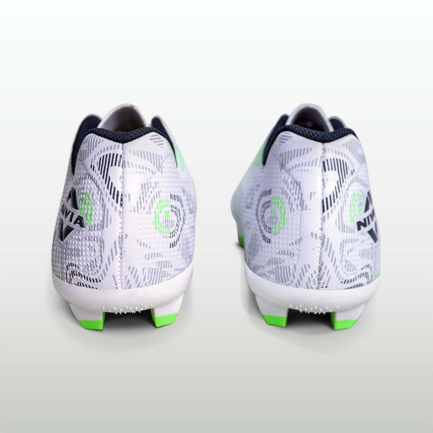 Nivia Safari Football Shoes – PU Synthetic Water-Resistant Upper, 3D Textured Design, TPU Stud Sole, EVA Sockliner | Superior Grip, Speed & Comfort for Hard Ground & Grass - Best Price online Prokicksports.com