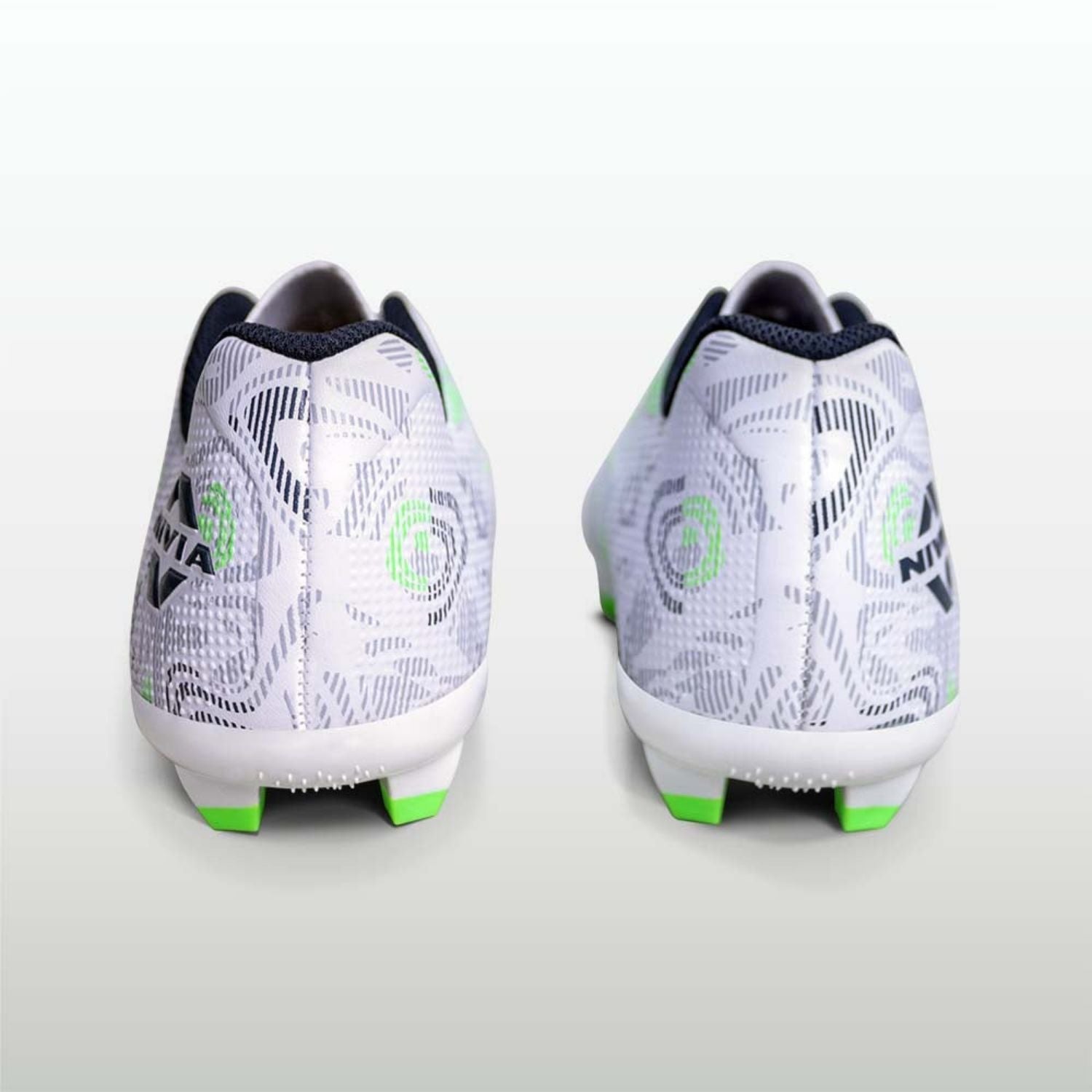Nivia Safari Football Shoes – PU Synthetic Water-Resistant Upper, 3D Textured Design, TPU Stud Sole, EVA Sockliner | Superior Grip, Speed & Comfort for Hard Ground & Grass - Best Price online Prokicksports.com