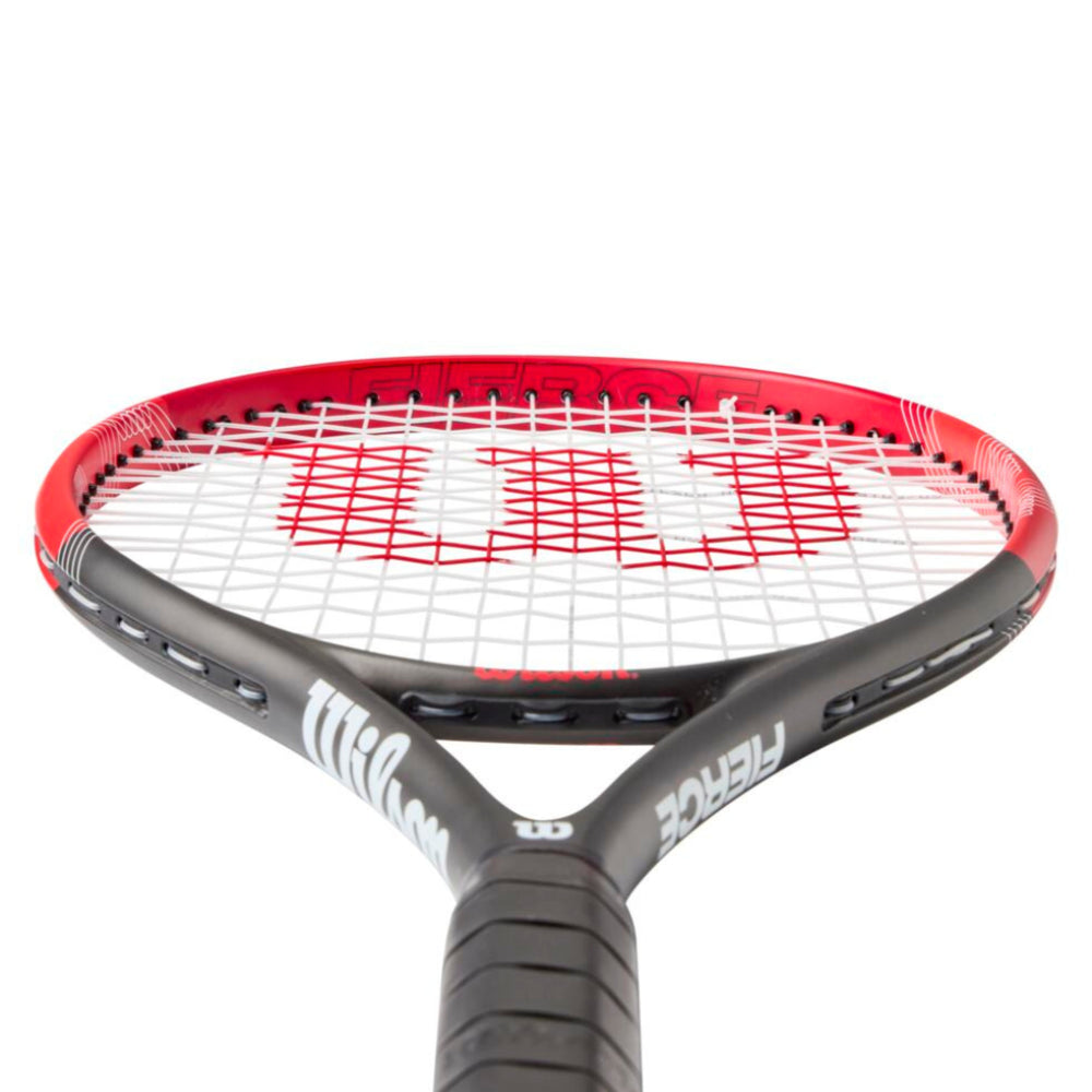 Wilson Fierce 103 Strung Tennis Racquet Black (L3 - 4 3/8) | 279g Lightweight Performance Racquet - Best Price online Prokicksports.com