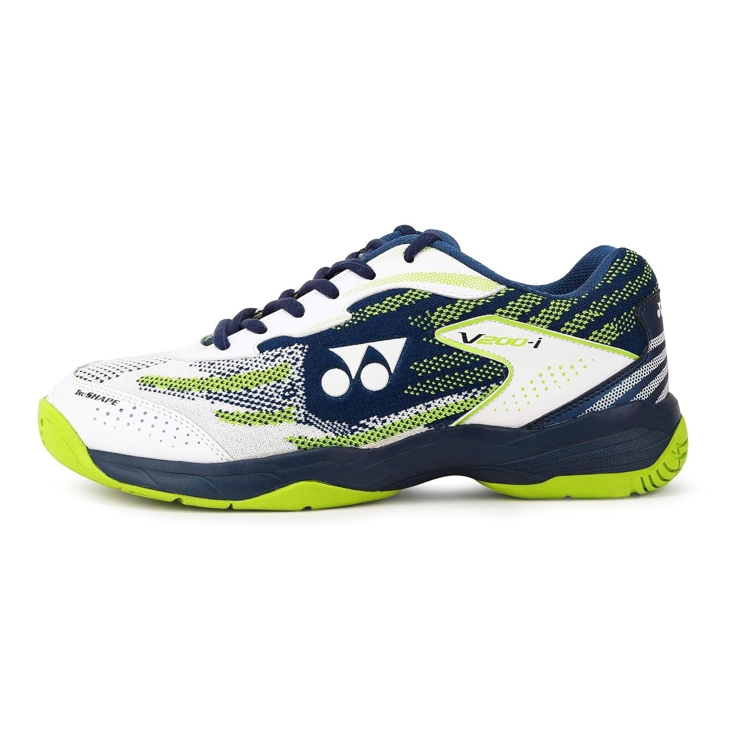 Yonex V200-i Men's Badminton Shoes – Tru Cushion, Tru Shape, Non-Marking Sole, Radial Blade Grip, Lightweight Sports Footwear