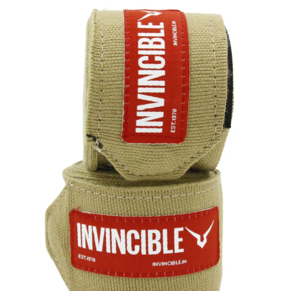 Invincible Mexican Style Budget Stretchable Hand Wraps | Elastic Boxing Hand Wraps with Moisture-Wicking Fabric & Hook-and-Loop Closure - Best Price online Prokicksports.com