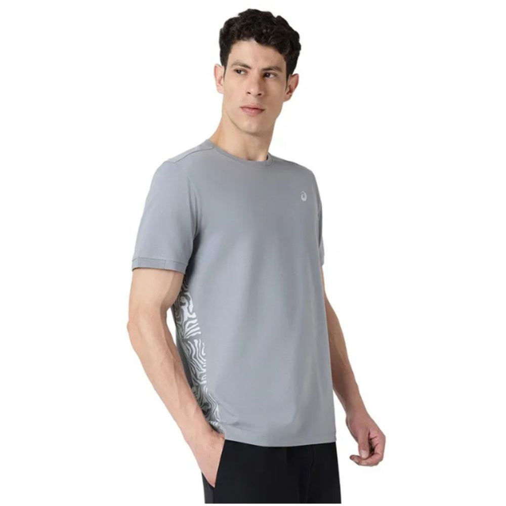 ASICS Neck Detail SS Top for Men | Round Neck Sports T-Shirt - Best Price online Prokicksports.com