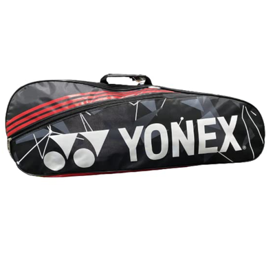 Yonex SUNR 2225 Canvas 2-Racquet Badminton Kitbag (Size L) | Lightweight Dual Compartment Equipment & Shoe Bag