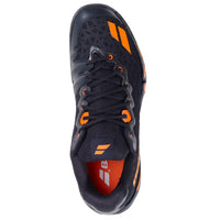 Babolat Shadow 4 Men Badminton Shoes – Lightweight Indoor Court Shoes with Enhanced Stability, Cushioning & Grip for Fast Footwork, Black/Orange - Best Price online Prokicksports.com