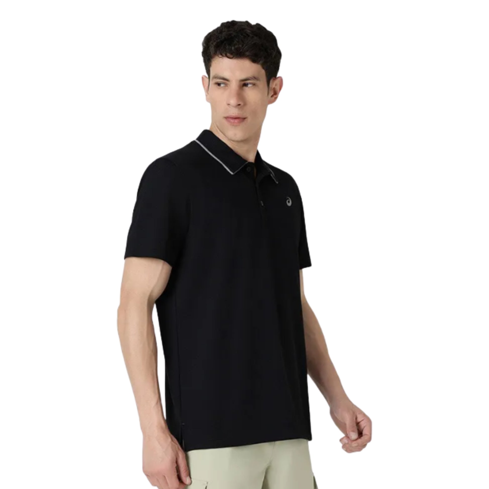 ASICS Fabric Collar Polo Top for Men | Sports Polo T-Shirt - Best Price online Prokicksports.com