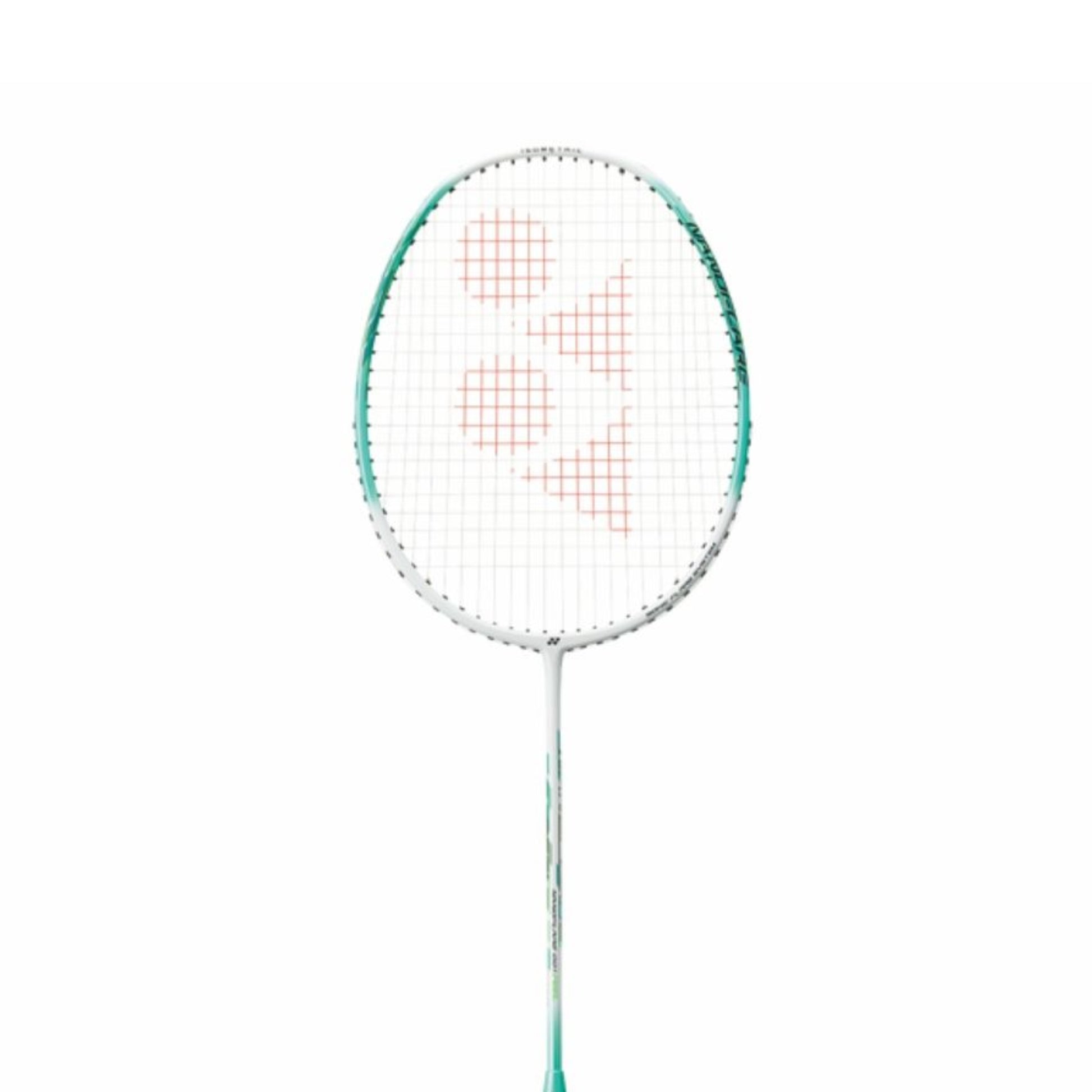 Yonex Nanoflare 001 Feel Strung Badminton Racquet – 5U4 (White/Mint) | Head-Light Speed Racquet with Hi-Flex Shaft & ISOMETRIC Frame - Best Price online Prokicksports.com