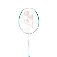 Yonex Nanoflare 001 Feel Strung Badminton Racquet – 5U4 (White/Mint) | Head-Light Speed Racquet with Hi-Flex Shaft & ISOMETRIC Frame - Best Price online Prokicksports.com