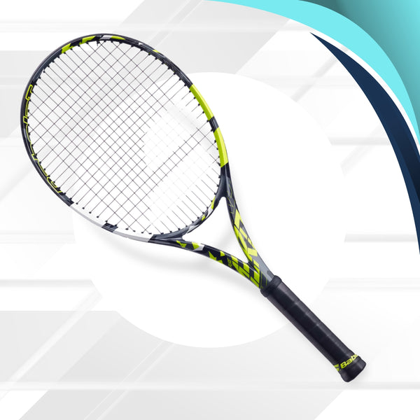 Babolat Pure Aero Tennis Racquet – 300g Unstrung Power Frame, Grip Size 4 3/8 (G3) | Maximum Spin & Control for Intermediate and Advanced Players