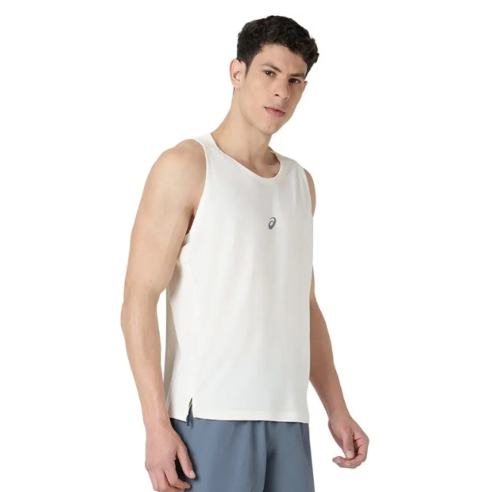 ASICS Tonal Panel Sleeveless Top for Men | Sports Sleeveless T-Shirt - Best Price online Prokicksports.com