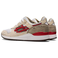 ASICS GEL-LYTE III OG Running Shoes for Men – Smoke Grey/Red Alert | Retro Style Meets Modern Comfort - Best Price online Prokicksports.com