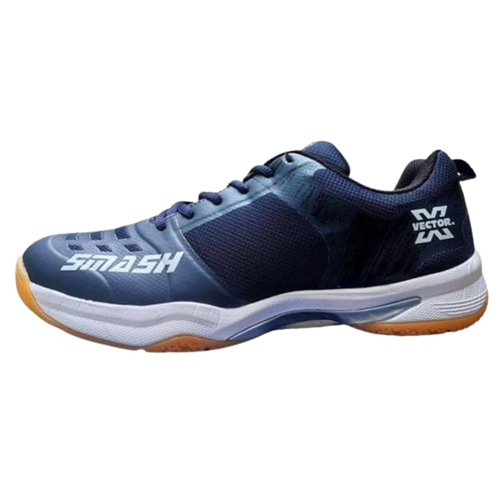 Vector X Smash Badminton Shoes – Lightweight Indoor Court Shoes for Men | Non-Marking Sole | Breathable Design | Comfort, Grip & Durability - Best Price online Prokicksports.com
