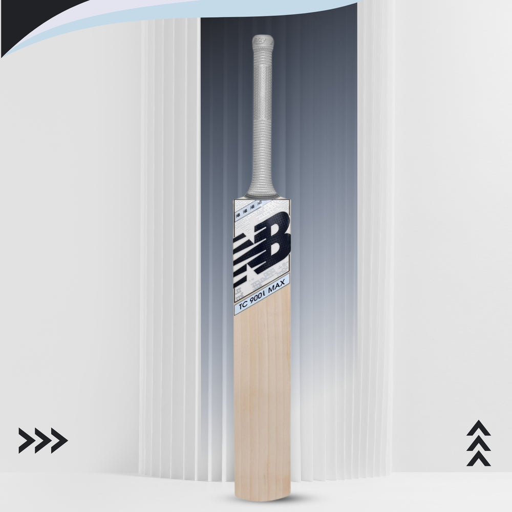 New Balance TC 900i Max English Willow Cricket Bat – Powerful Lightweight Bat with Max Edge for Aggressive Stroke Play