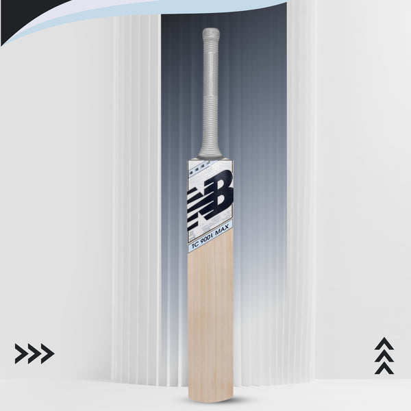 New Balance TC 900i Max English Willow Cricket Bat – Powerful Lightweight Bat with Max Edge for Aggressive Stroke Play