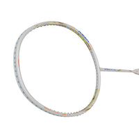 HUNDRED Nitrix 70 Volta Unstrung Badminton Racquet, White/Copper | M46X Carbon Fibre Frame with Vaporshaft 6.1mm | Professional Attack Series - Best Price online Prokicksports.com