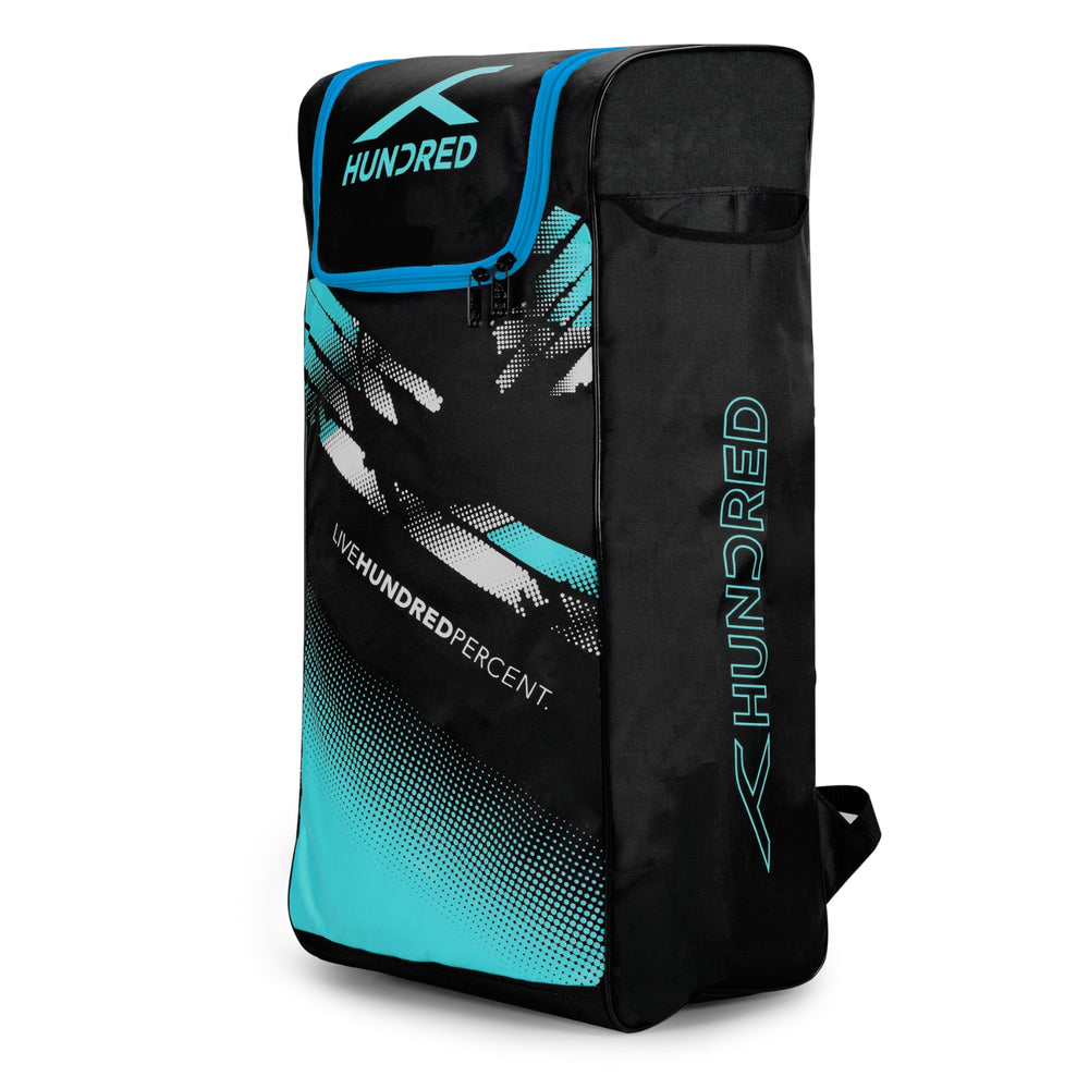 HUNDRED Pitch Cricket Kit Bag – Durable Cricket Gear Bag– Spacious Cricket Duffle Bag with Bat Compartment, Shoe Pocket & Durable Zippers for Practice and Match Travel - Best Price online Prokicksports.com