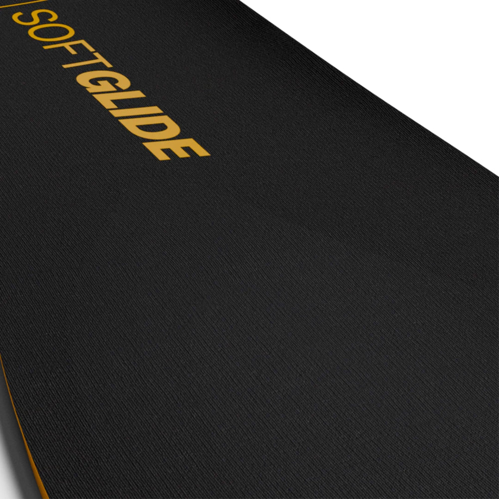 HUNDRED Soft Glide Insoles, Black/Yellow | Ultra-Soft Cushioned Insole with Anti-Slip Grip & All-Day Comfort - Best Price online Prokicksports.com