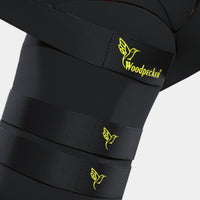 Woodpecker Armour X Right Hand Cricket Thigh Guard Black 3-Strap Lightweight Extra Hip Protection Lycra Polyester - Best Price online Prokicksports.com