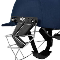 DSC Fort 44 Lite Titanium Cricket Helmet – Navy | Ultra-Lightweight Helmet with Titanium Grill & Pro-Level Protection - Best Price online Prokicksports.com