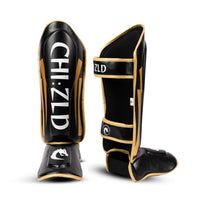 Chizld Impact Shin Guards | High-Density Foam Padding | Dual Adjustable Straps | Boxing– Men & Women - Best Price online Prokicksports.com