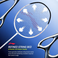 Li-Ning G-Force 6900 Superlite Unstrung Badminton Racquet, 5U G6 | Ultralite Carbon Technology | Fast Swing