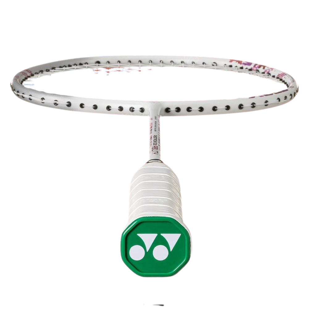 Yonex Astrox 02 Ability Strung Badminton Racquet – 4U4 (White/Pink) | Head-Heavy Power with Flexible Shaft & ISOMETRIC Frame - Best Price online Prokicksports.com