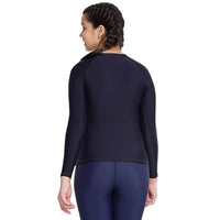 Speedo JF Long Sleeve Sun Top – Girls Swimming Top with UV Protection - Best Price online Prokicksports.com