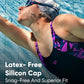 Speedo Flat Silicone Swim Cap – Adult Swimming Cap with Durable Stretch Fit, Tear-Resistant Silicone & Comfortable Hydrodynamic Design - Best Price online Prokicksports.com