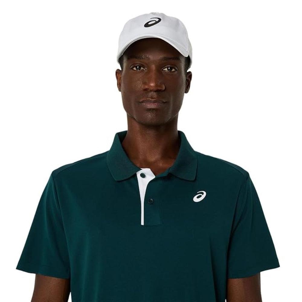 ASICS Court Polo Men T-Shirt Roundneck | Breathable & Stylish Sports Polo Tee - Best Price online Prokicksports.com