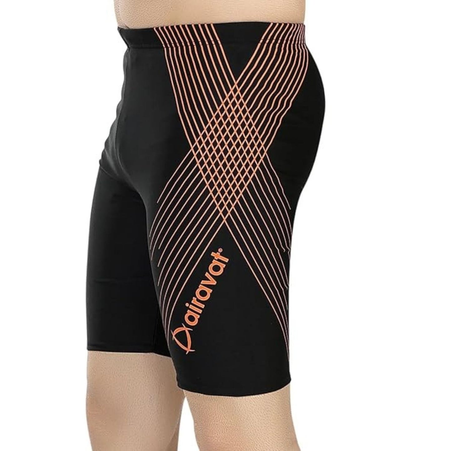 Airavat Surf 1505 Men's Swimming Jammer – Polyester, 360° Stretch, UV Protection, Anti-Chafe, Chlorine Resistant - Best Price online Prokicksports.com