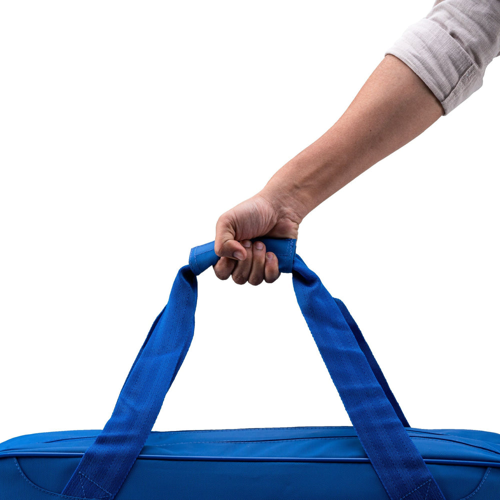 Li-Ning ABDU443-2 (6 in 1) Badminton Racket Kit Bag (Blue) | Dual Compartment Professional Kit Bag | Monarch Series - Best Price online Prokicksports.com