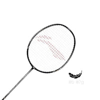 Li-Ning G-TEK 38 GX Strung Graphite Badminton Racquet with Full Cover, Lightweight High-Tension Racket for Beginners and Intermediate Players – Black - Best Price online Prokicksports.com