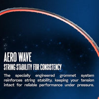 Hundred Predator Pro Strung Badminton Racquet (HBRX-5S073-1) | Aerodynamic Fast-Attacking Racquet with Full Cover