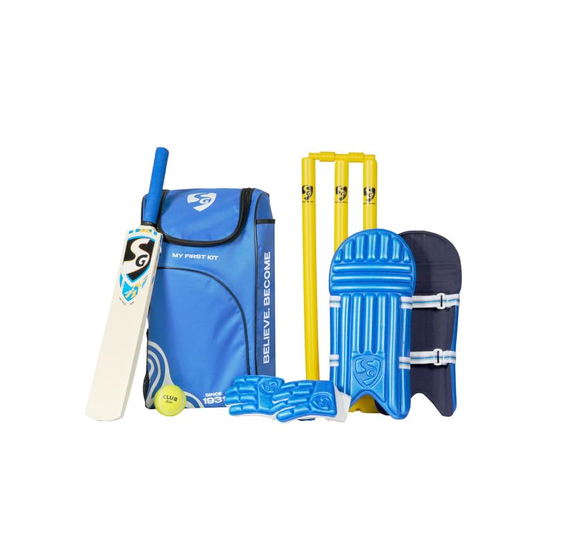 SG My First Kit Cricket Kit for Kids | Complete Beginner Cricket Set