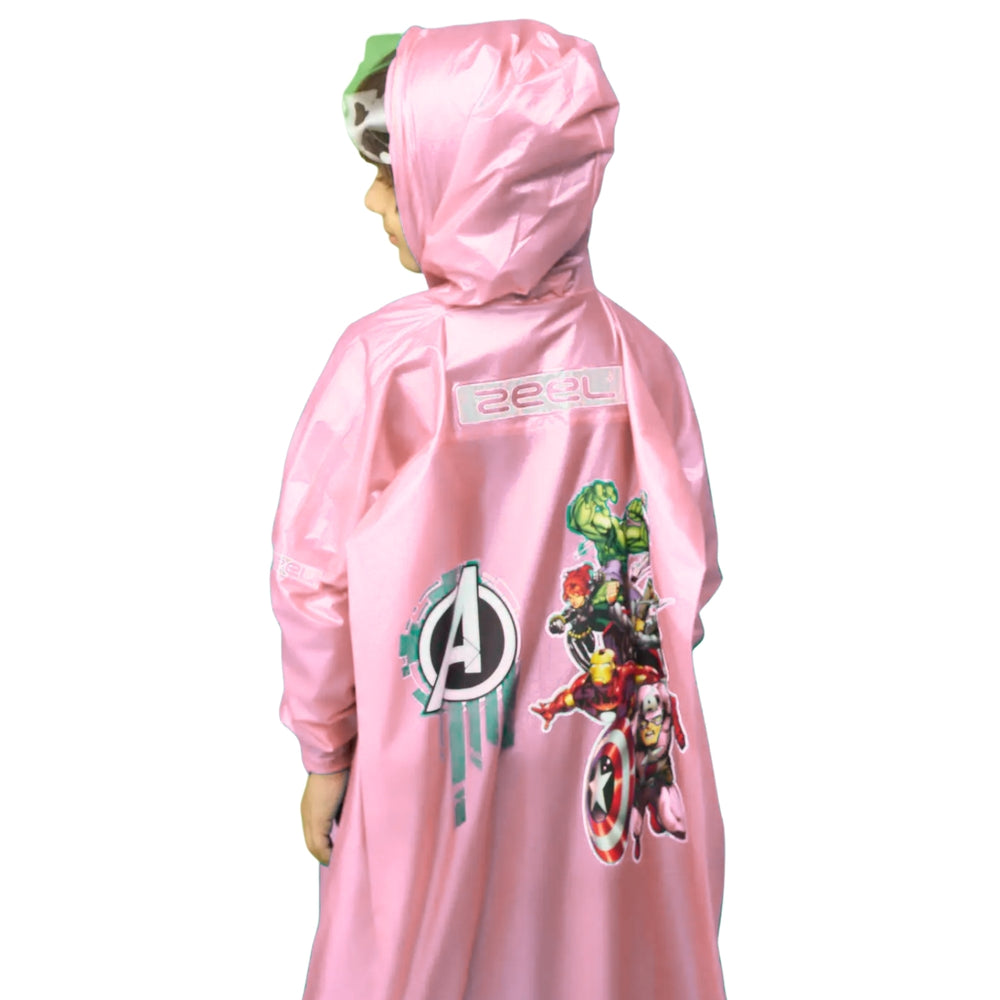 Zeel PG05 Kids Full Raincoat | Waterproof Full-Length Rainwear for Children