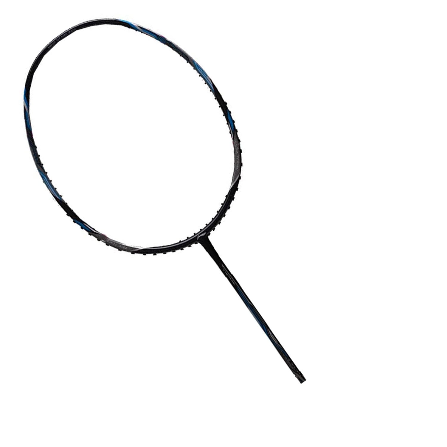 Li-Ning Tectonic 3R Unstrung Badminton Racket, Black/Silver/Blue - Best Price online Prokicksports.com