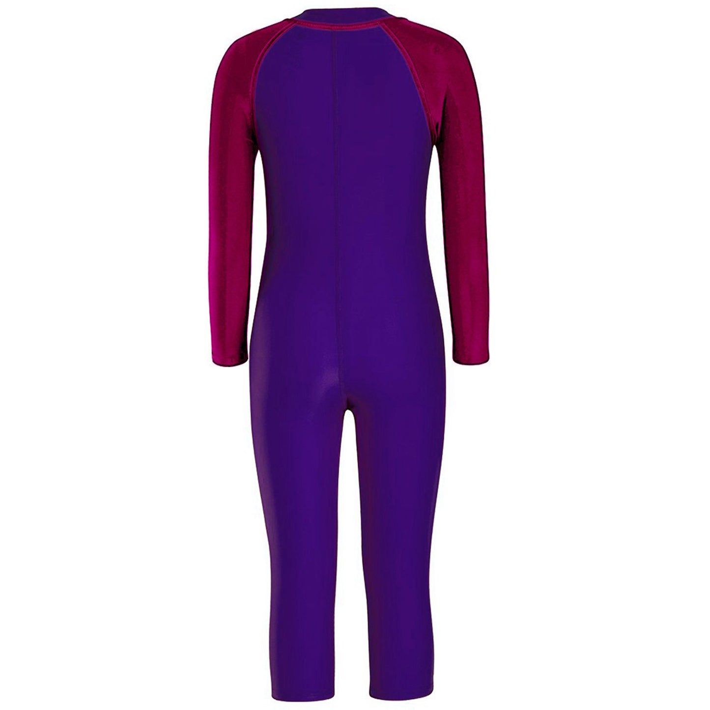 Speedo Girl's Swimwear Color Block All-in-1 Suit - Ultra Marine/Diva - Best Price online Prokicksports.com