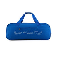 Li-Ning ABDU443-2 (6 in 1) Badminton Racket Kit Bag (Blue) | Dual Compartment Professional Kit Bag | Monarch Series - Best Price online Prokicksports.com