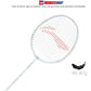 Li-Ning G-TEK 58 GX Strung Badminton Racquet White – Lightweight Graphite Frame, High Tension, Durable Racket with Cover for Intermediate & Advanced Players - Best Price online Prokicksports.com