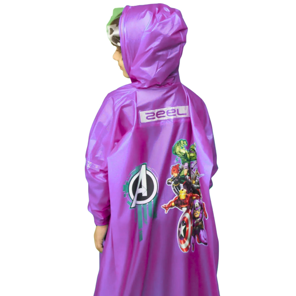 Zeel PG05 Kids Full Raincoat | Waterproof Full-Length Rainwear for Children