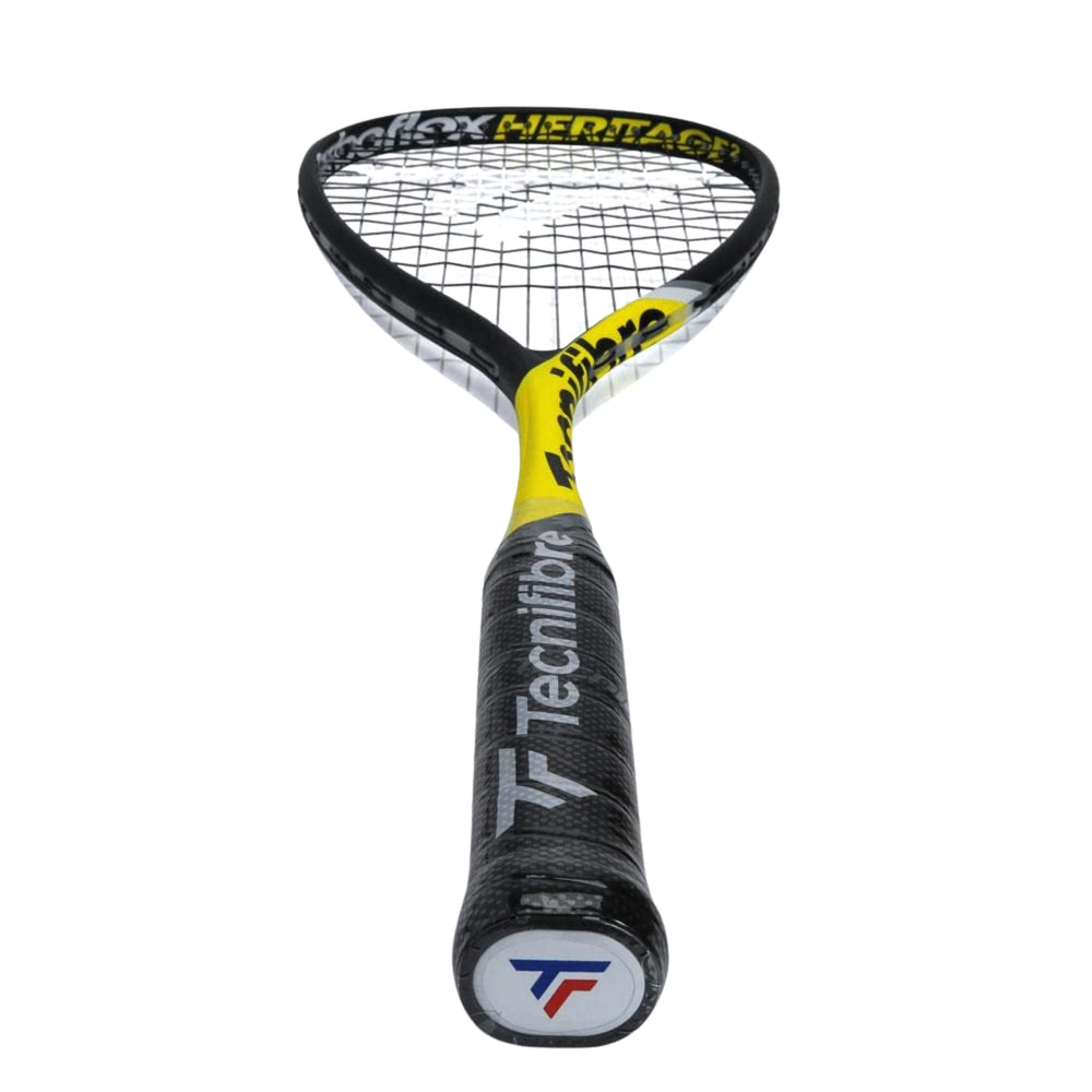 Tecnifibre Carboflex Heritage 125 Squash Racquet | 12CAR125HE | Lightweight Power & Precision | Professional Squash Racket | Iconic Carboflex Performance & Control - Best Price online Prokicksports.com