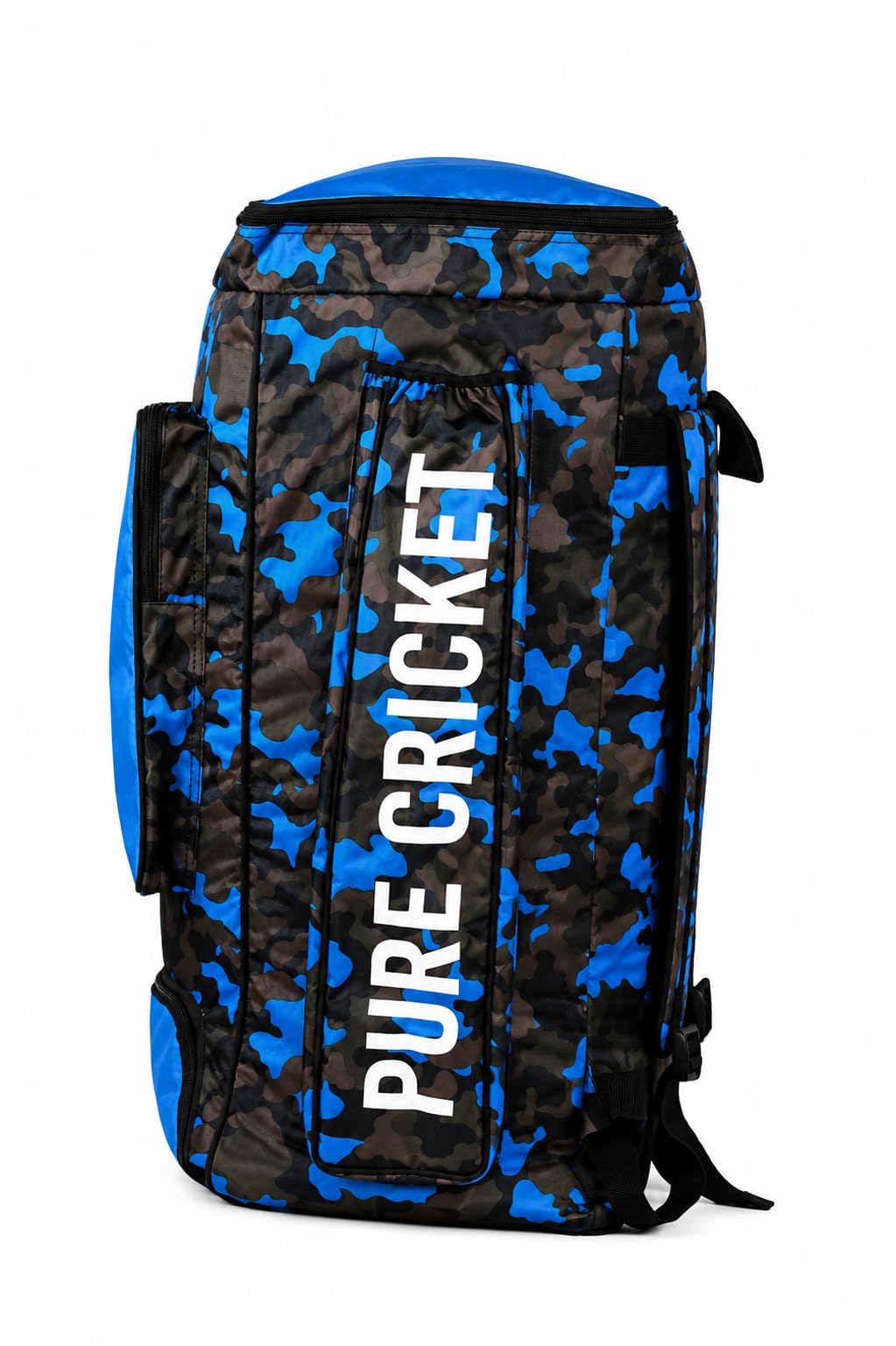SS Camo Duffle Kit Bag (Blue Camo, Large) | Professional Lightweight Duffle Cricket Bag