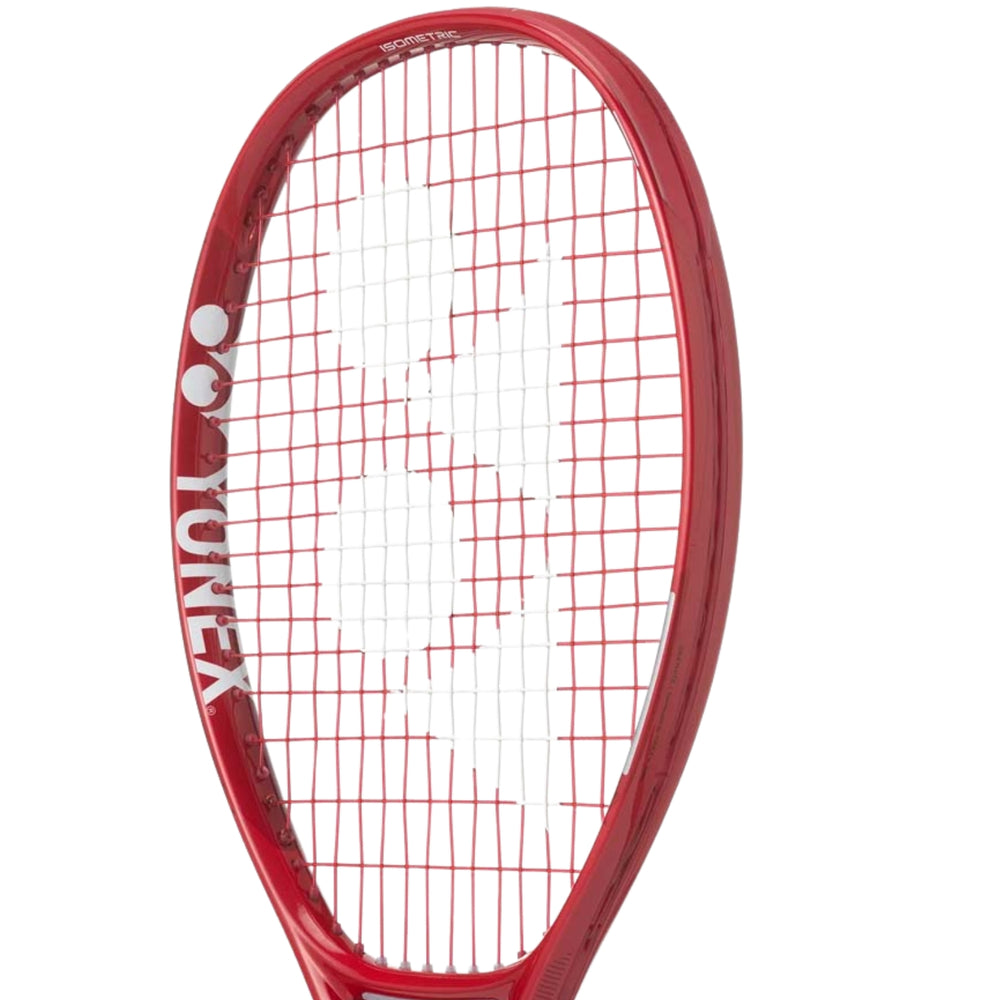 Yonex VCore 25 Strung Tennis Racquet, Ruby Red (G04) - 225 Grams | Junior Performance Racquet with Spin Technology & Lightweight Control - Best Price online Prokicksports.com
