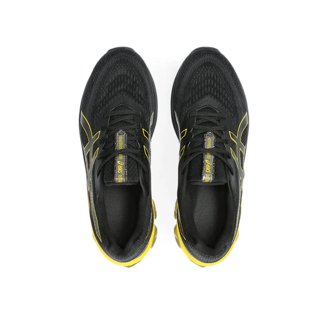 ASICS GEL-QUANTUM 182 VII Running Shoes for Men – Black/Saffron | Cushioning & Style - Best Price online Prokicksports.com