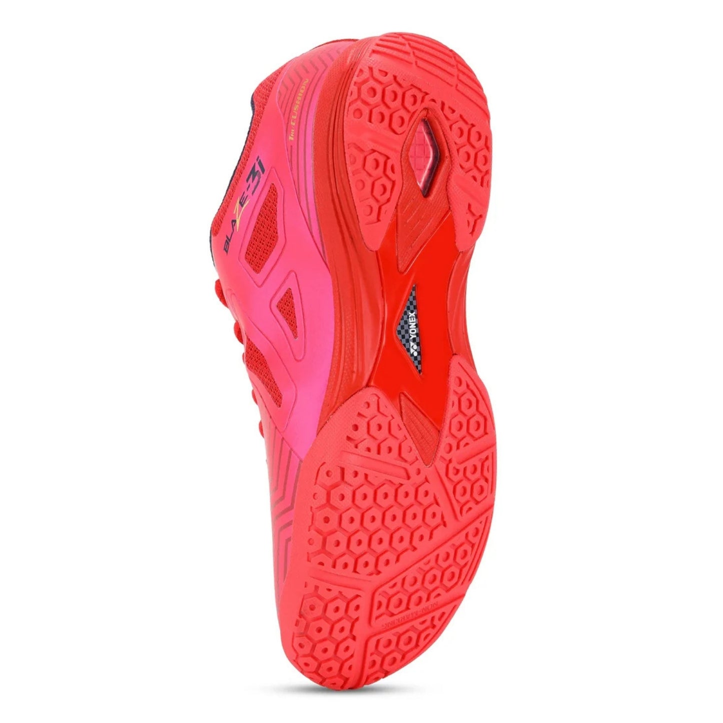 Yonex Blaze-3i Men's Badminton Shoes Lightweight TruCushion Non-Marking Sole Court Grip HexaGrip