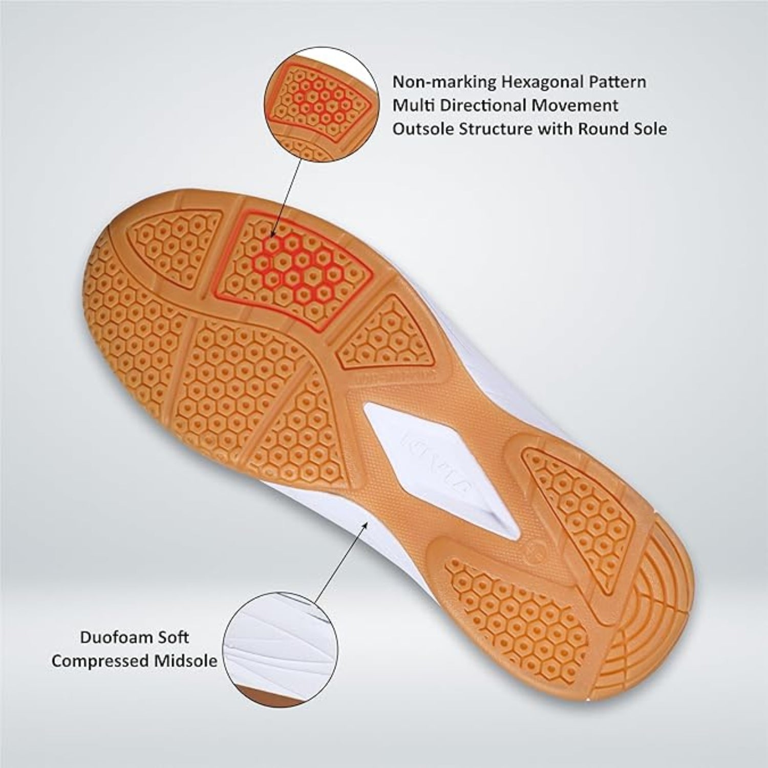 NIVIA Appeal 3.0 Badminton Shoes for Men – Lightweight, Non-Marking, Breathable Sports Footwear with Superior Grip & Cushioning for Indoor Court Play - Best Price online Prokicksports.com